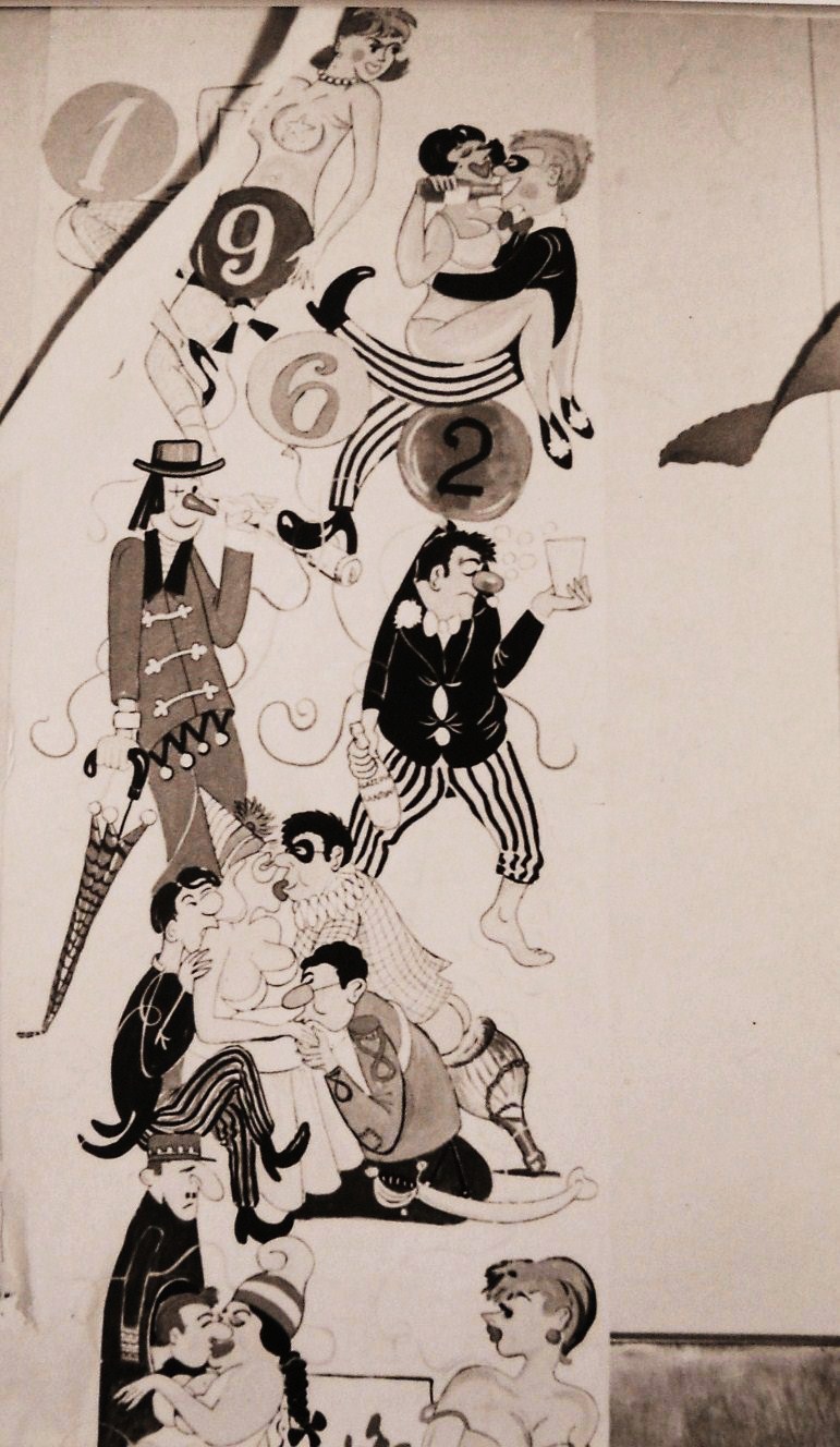 013. 1962. acrilico. carnevale bodio